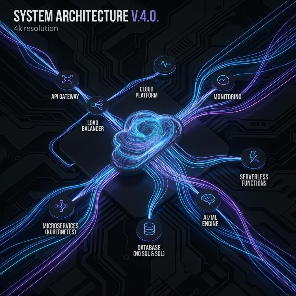 Cloud system architecture diagram